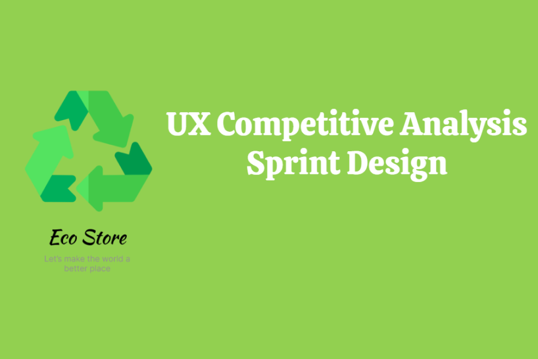 Hasil karya Eco Store Design Sprint belajar di BuildWithAngga