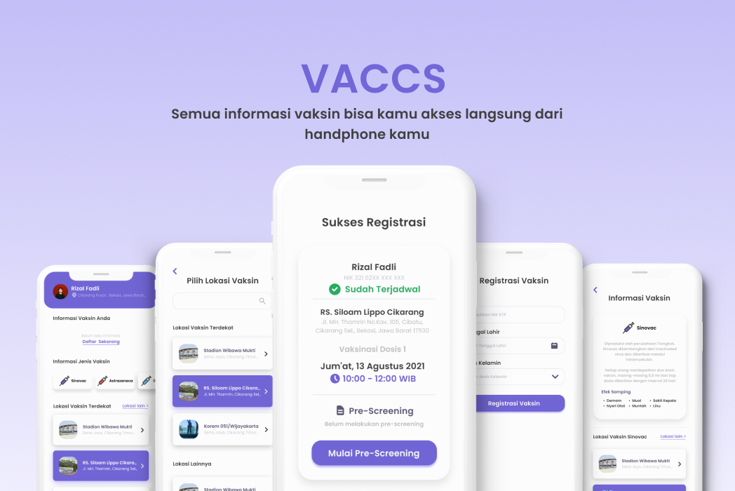 Hasil karya VACCS di BuildWithAngga