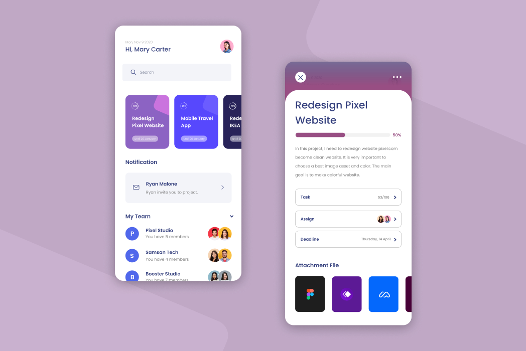 Hasil karya Redesign Pixel Website di BuildWithAngga