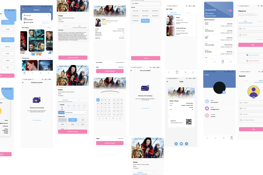 Hasil karya Mov ID di BuildWithAngga