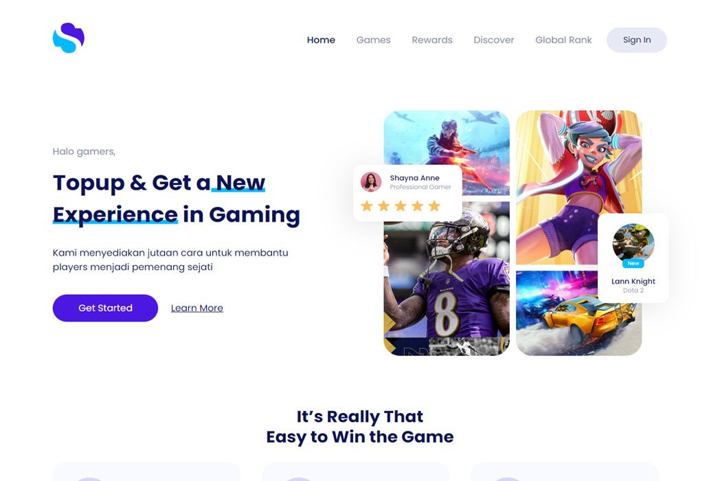 Hasil karya upstoregame belajar di BuildWithAngga