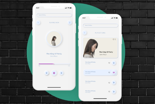 Hasil karya Music di BuildWithAngga
