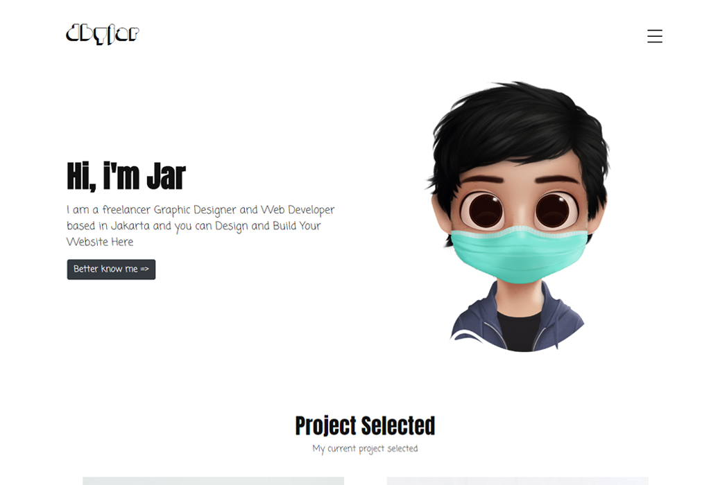 Hasil karya DbyJar di BuildWithAngga