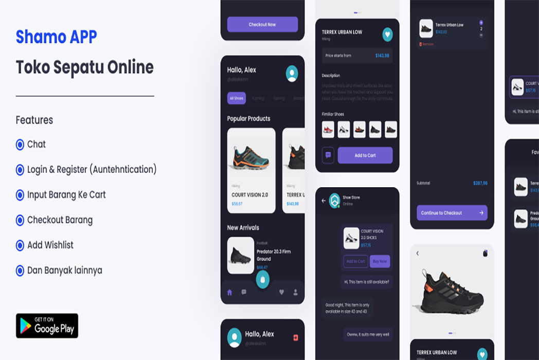Hasil karya Ecommerce - Laravel & Flutter di BuildWithAngga