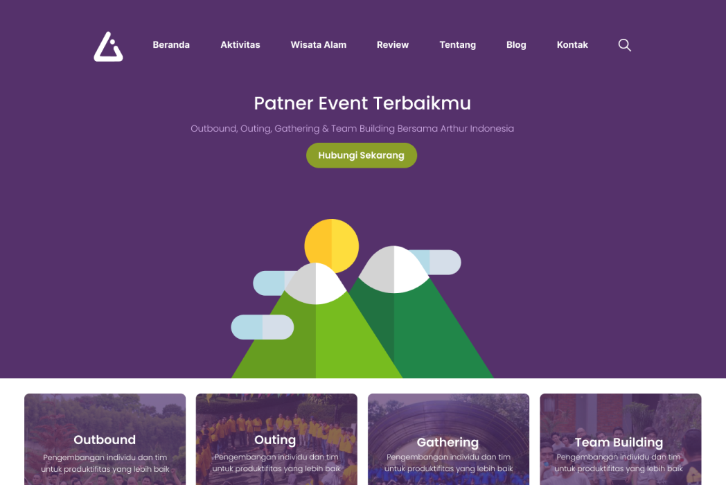 Hasil karya Arthurindonesia.com di BuildWithAngga