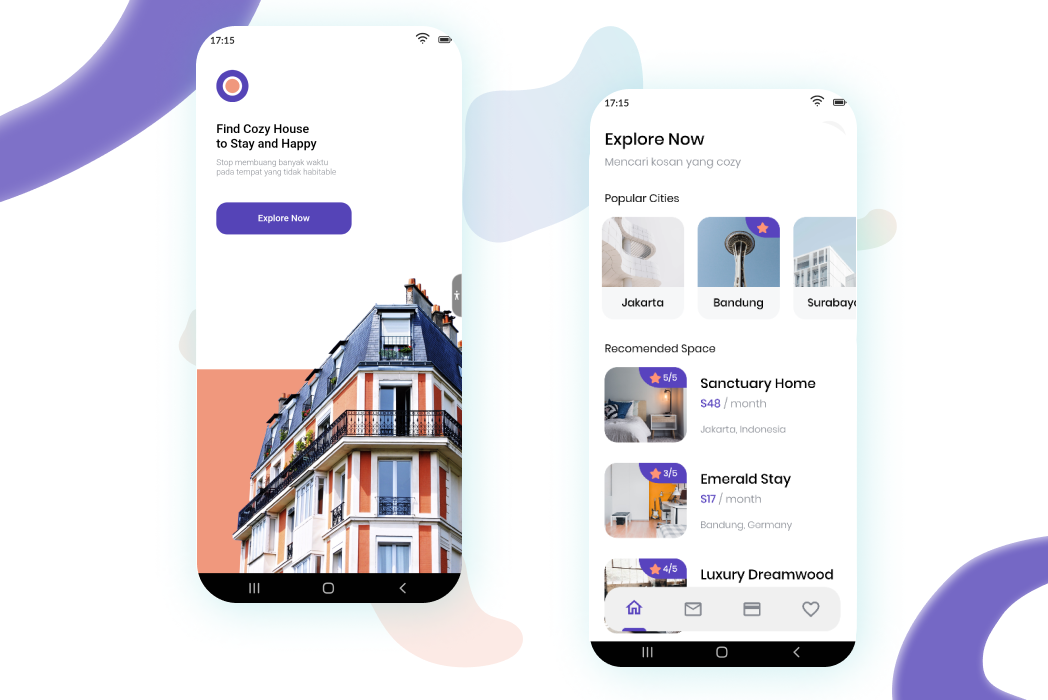 Hasil karya Find House App di BuildWithAngga