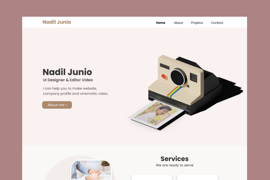 Hasil karya nadiljunio (portfolio) di BuildWithAngga