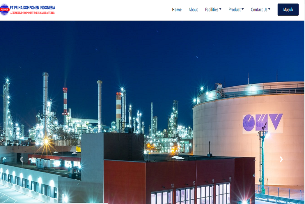 Hasil karya Company Profile di BuildWithAngga