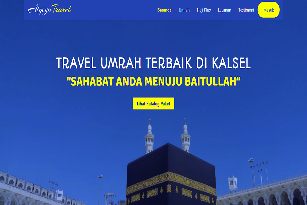 Hasil karya AtqiyaTravel | Umrah Tour di BuildWithAngga