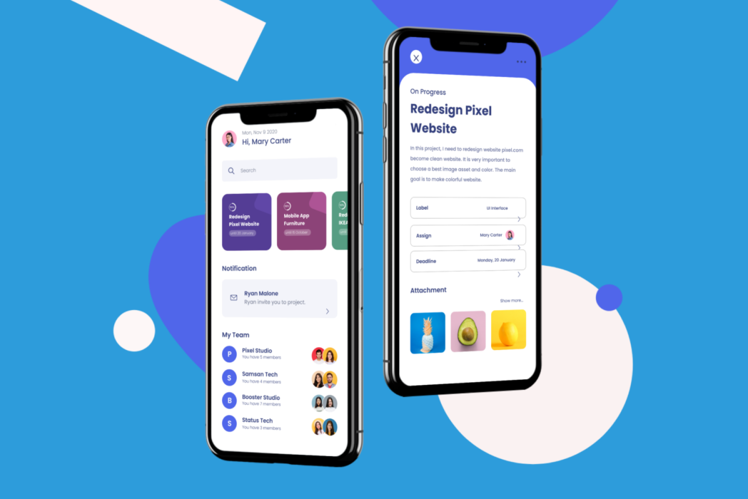 Hasil karya UI/UX Design: geslalt principle di BuildWithAngga