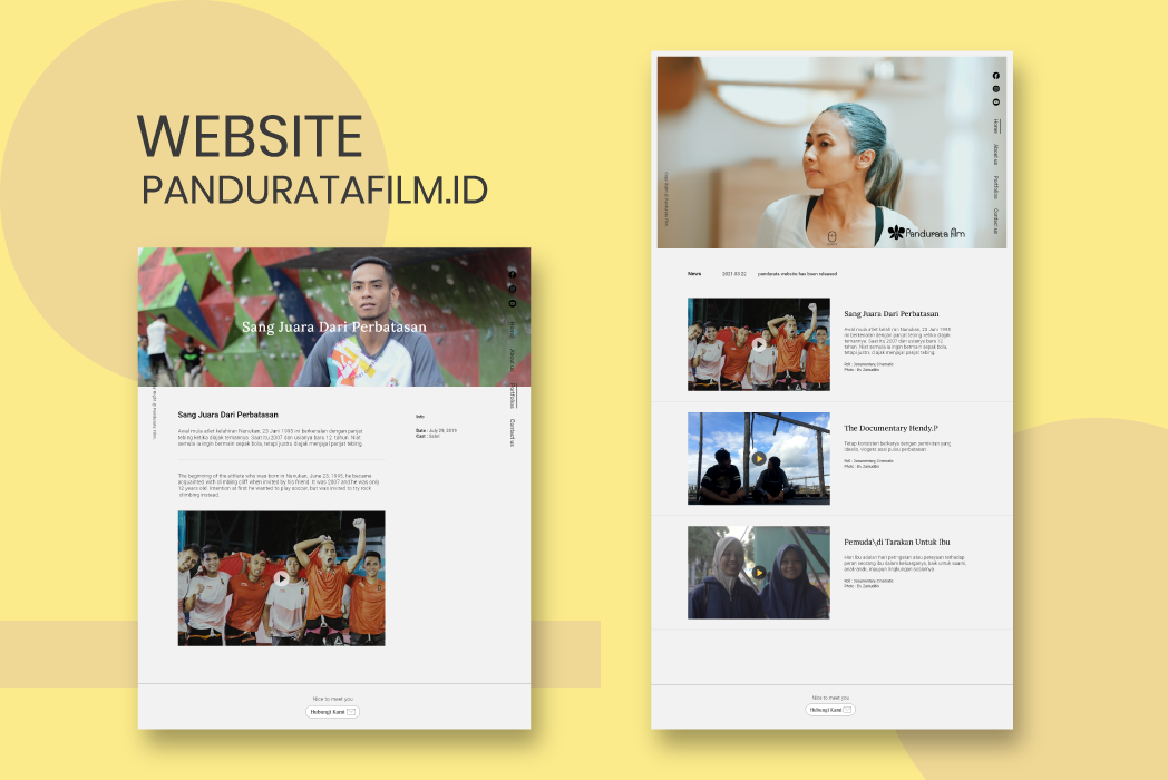 Hasil karya Pandurata FIlm di BuildWithAngga
