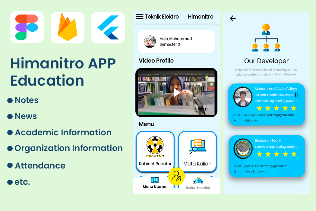 Hasil karya Himanitro APP di BuildWithAngga