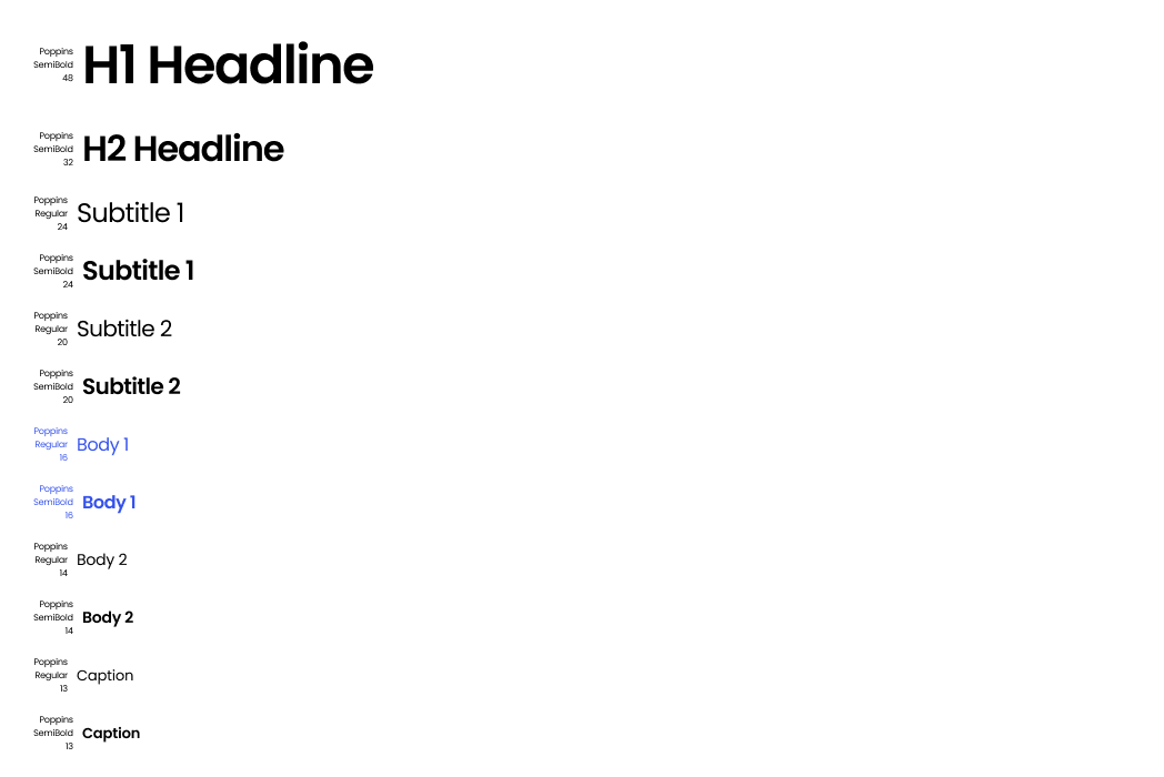 Hasil karya Typescale di BuildWithAngga