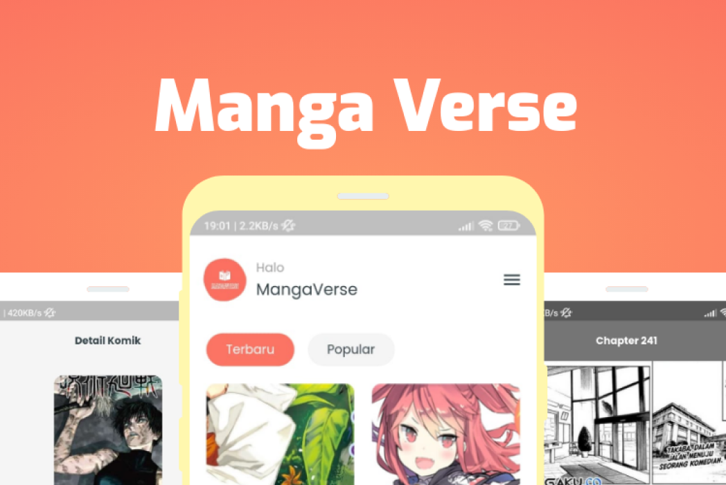 Hasil karya Manga Verse belajar di BuildWithAngga