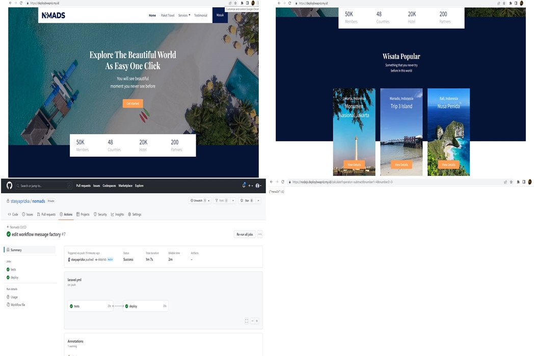 Hasil karya DeployBwaPriz belajar di BuildWithAngga