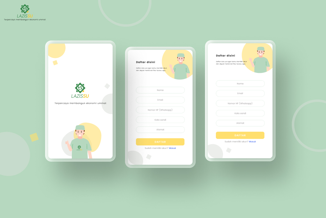 Hasil karya Lazissu Mobile di BuildWithAngga