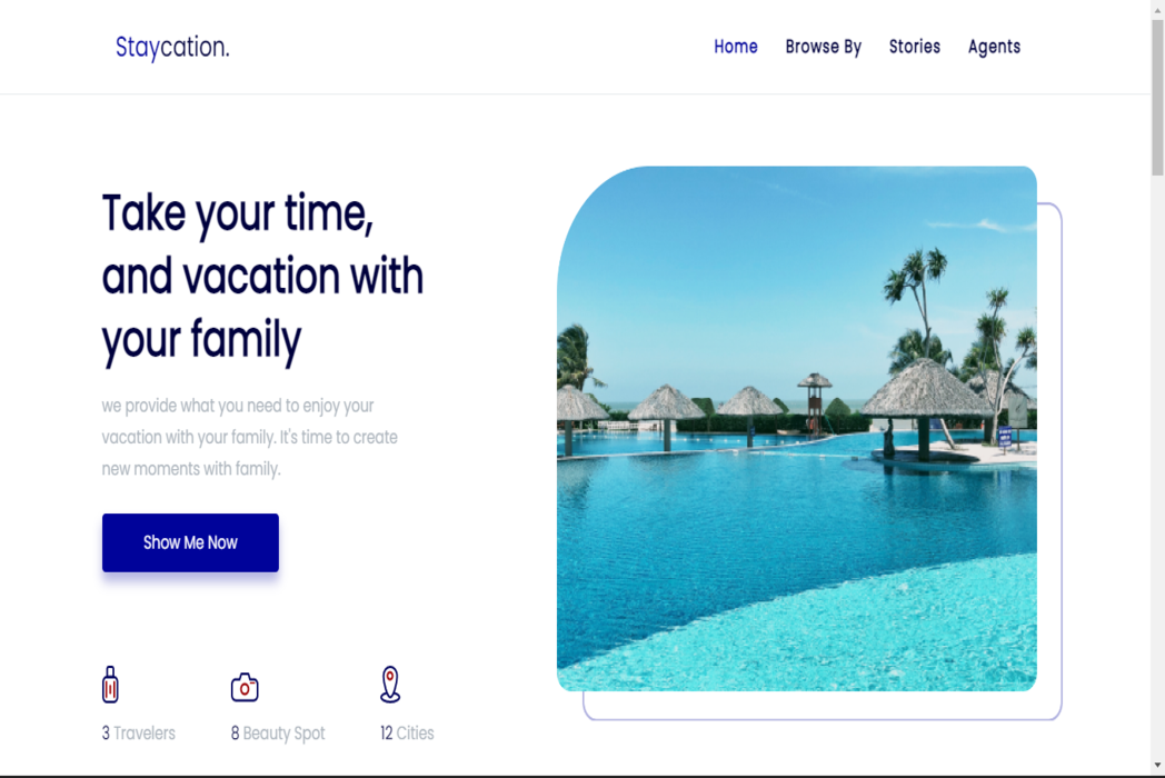 Hasil karya Easy Booking Hotel di BuildWithAngga