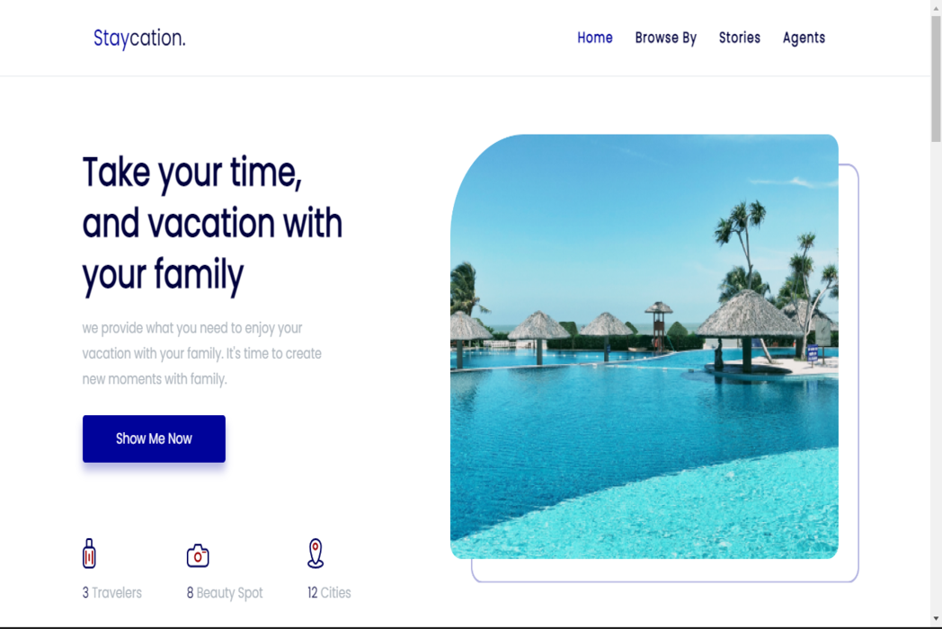 Hasil karya Easy Booking Hotel belajar di BuildWithAngga