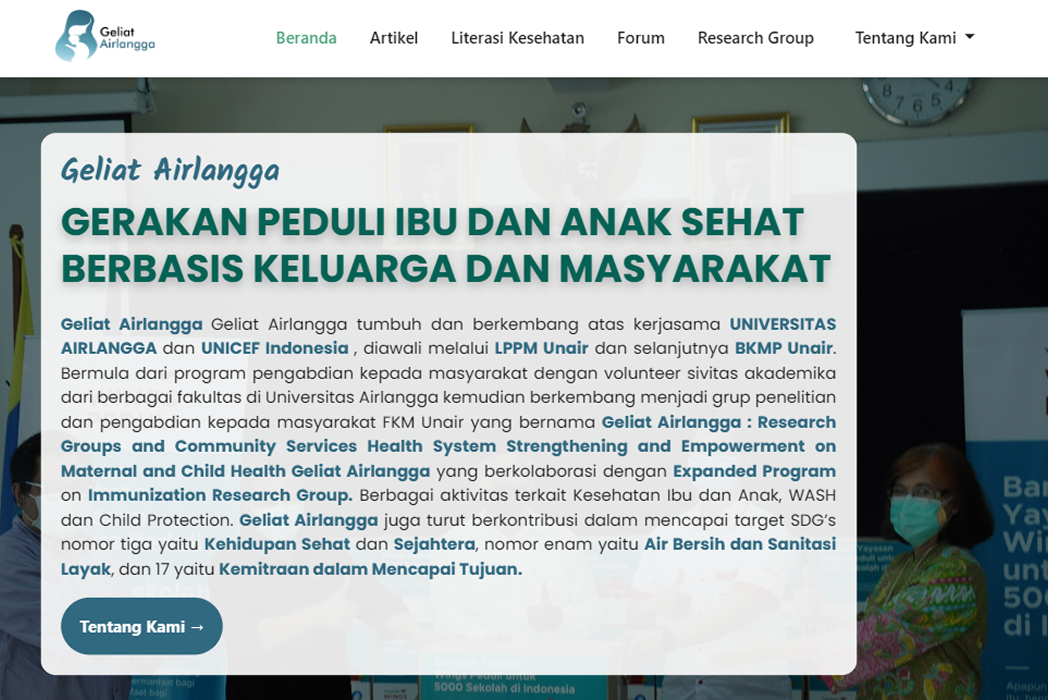 Hasil karya Geliat Airlangga belajar di BuildWithAngga