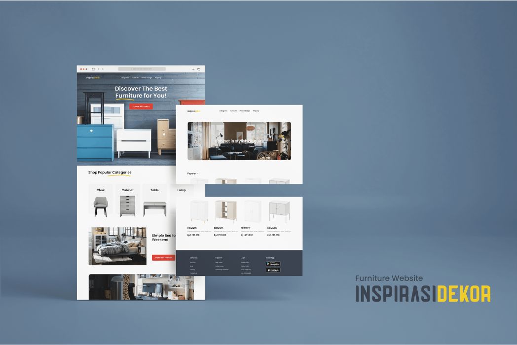 Hasil karya inspirasiDekor di BuildWithAngga