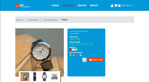 Hasil karya Yuk Shopping di BuildWithAngga
