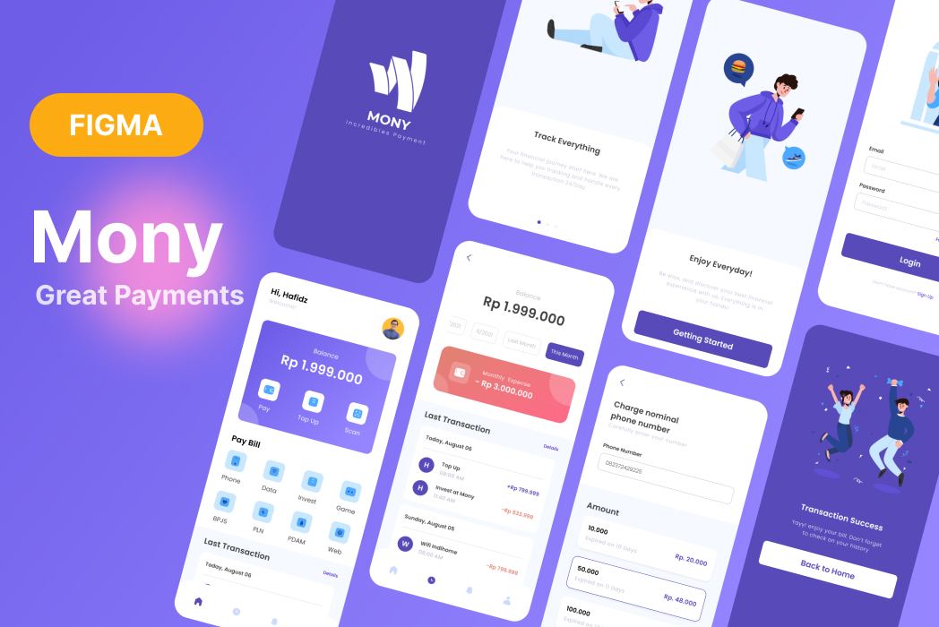 Hasil karya Mony App Design di BuildWithAngga