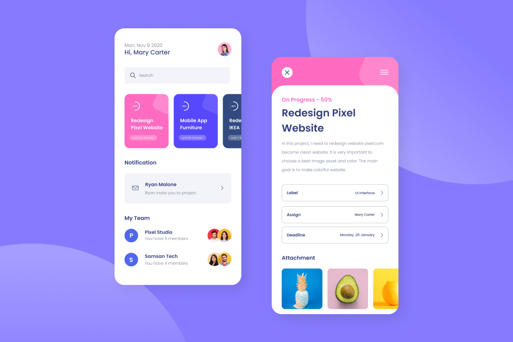 Hasil karya UX Gestalt Class Practice - Gilang Arinanto di BuildWithAngga
