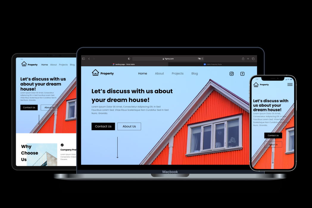 Hasil karya Website Portfolio di BuildWithAngga