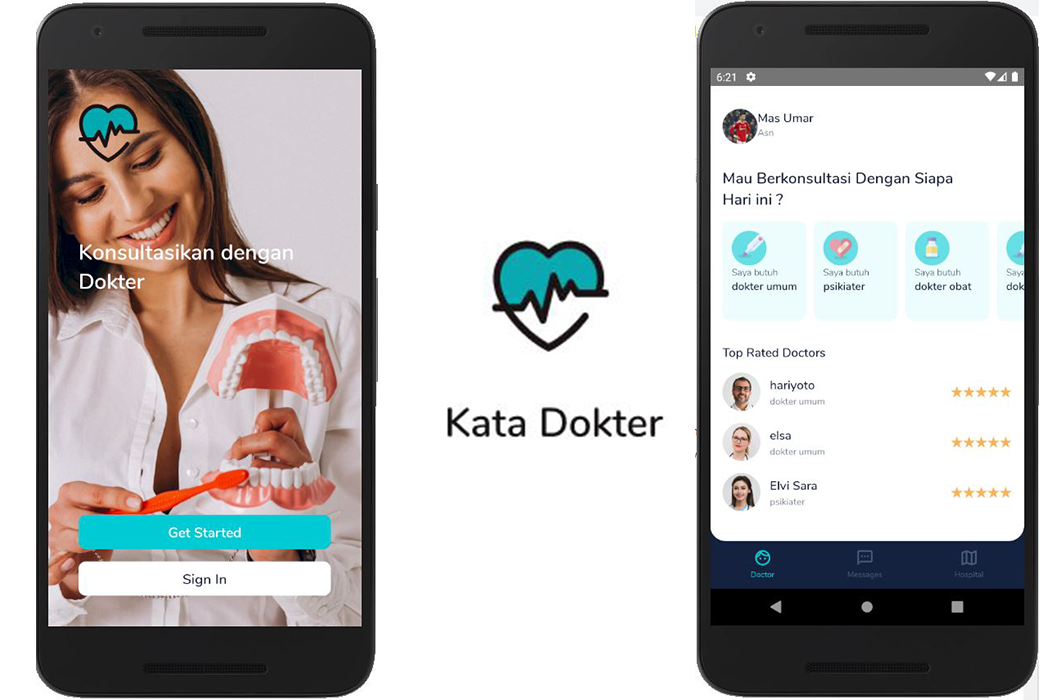 Hasil karya Kata Dokter di BuildWithAngga