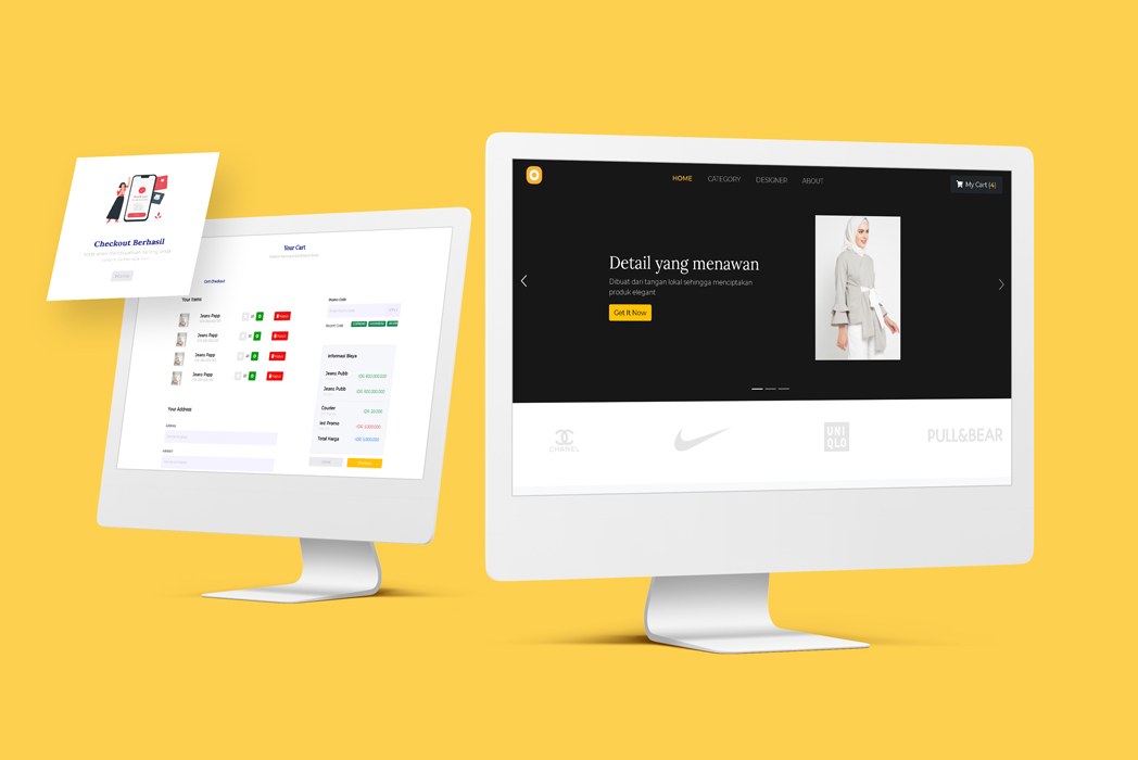 Hasil karya Aliansyah Store di BuildWithAngga