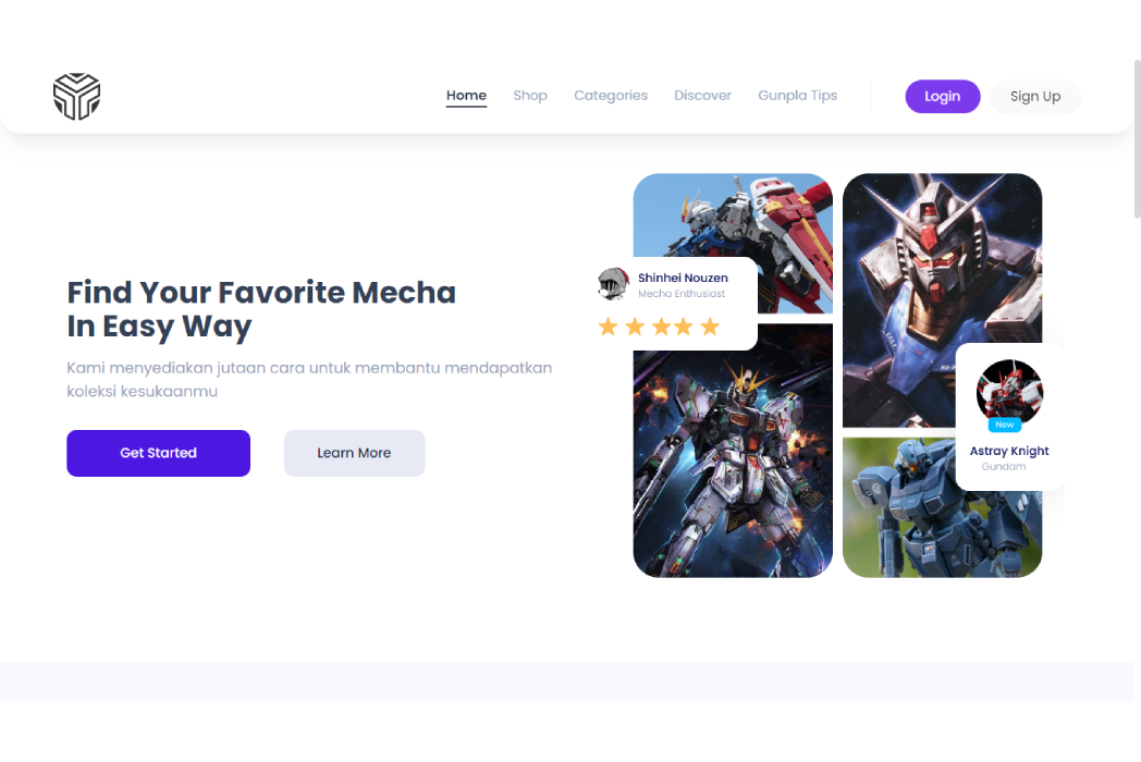 Hasil karya Mechaku belajar di BuildWithAngga