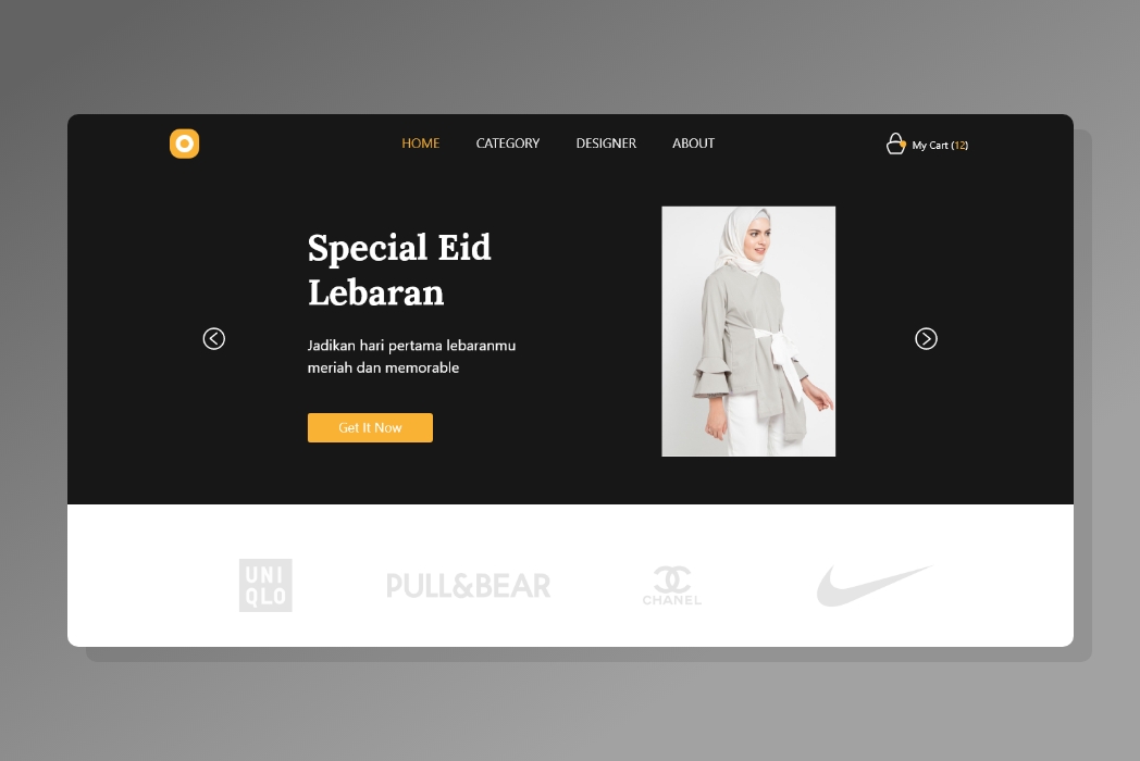Hasil karya Hefa Store belajar di BuildWithAngga