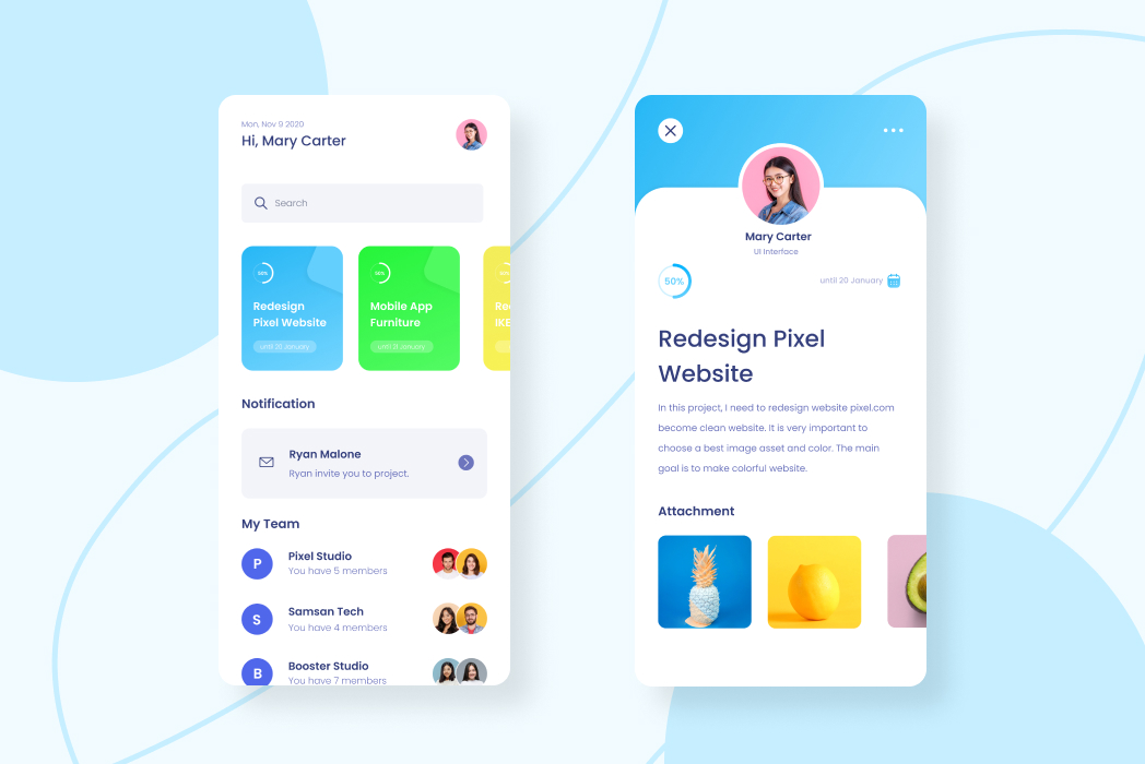 Hasil karya practice app di BuildWithAngga