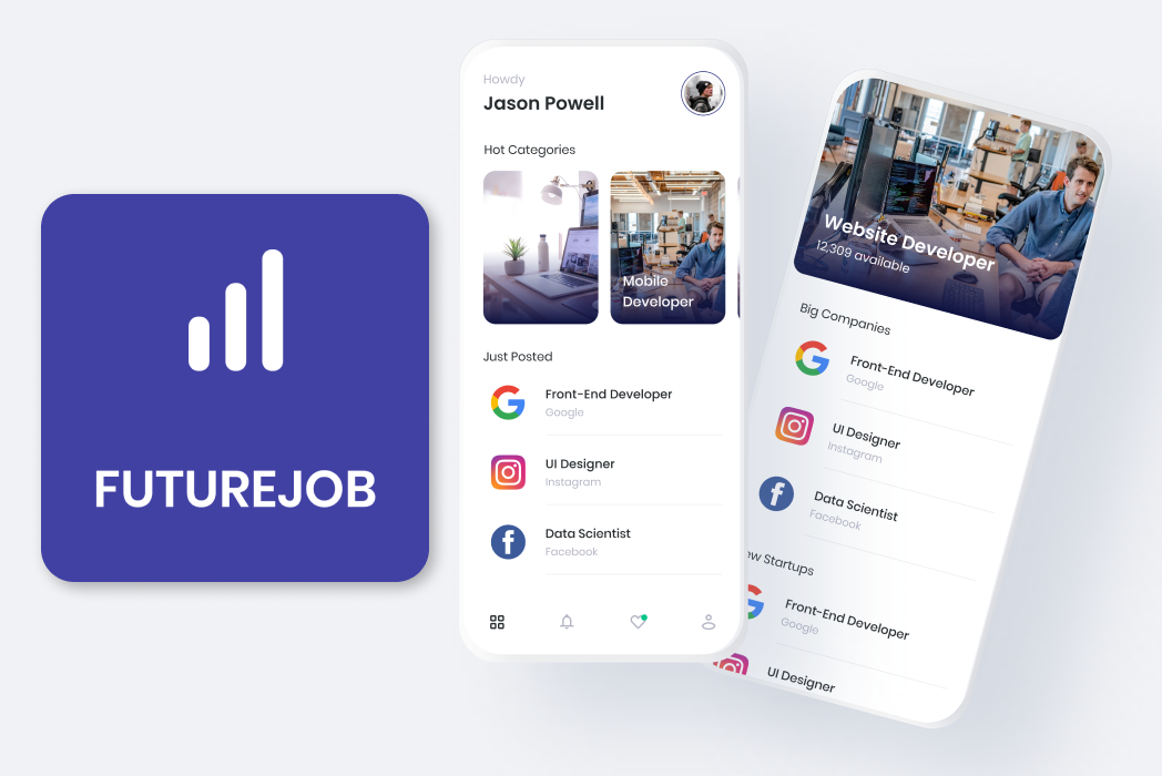 Hasil karya Future Job di BuildWithAngga