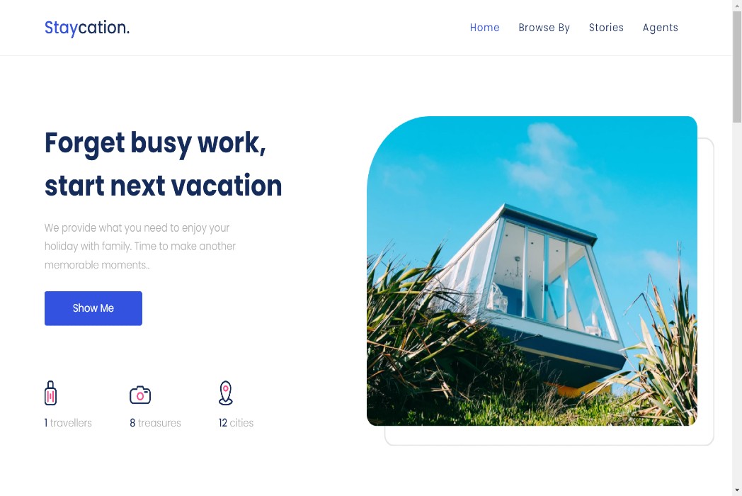 Hasil karya Staycation di BuildWithAngga