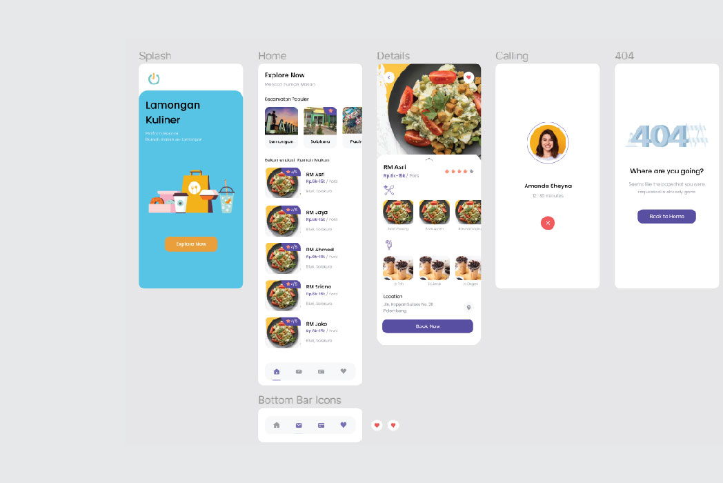 Hasil karya Lamongan Kuliner(Modifikasi Aplikasi Cari Kos) belajar di BuildWithAngga