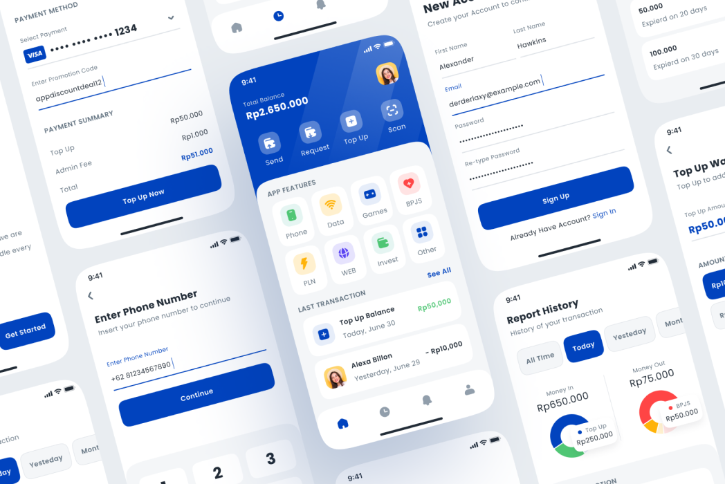 Hasil karya Aplikasi Keuangan belajar di BuildWithAngga