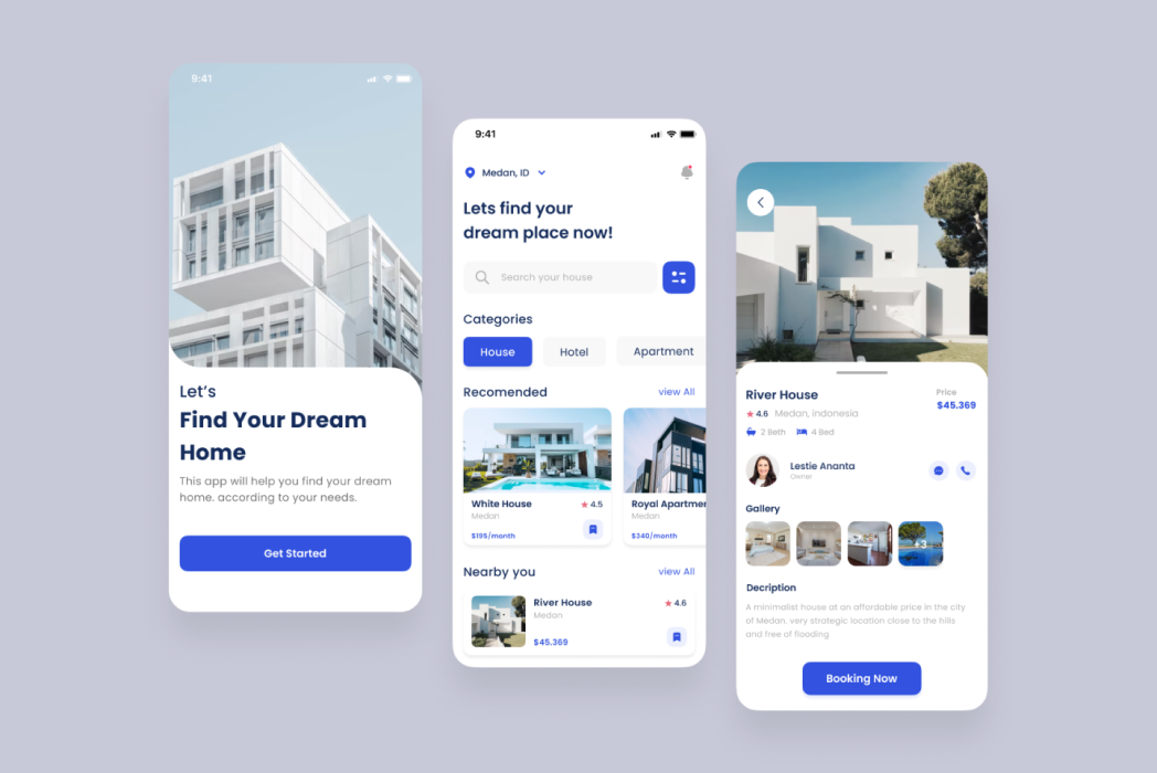 Hasil karya Travel & Properties di BuildWithAngga