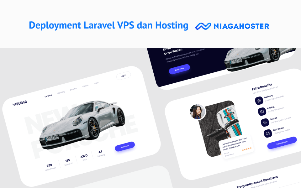 Kelas Laravel Deployment VPS & Hosting dengan Niagahoster di BuildWithAngga