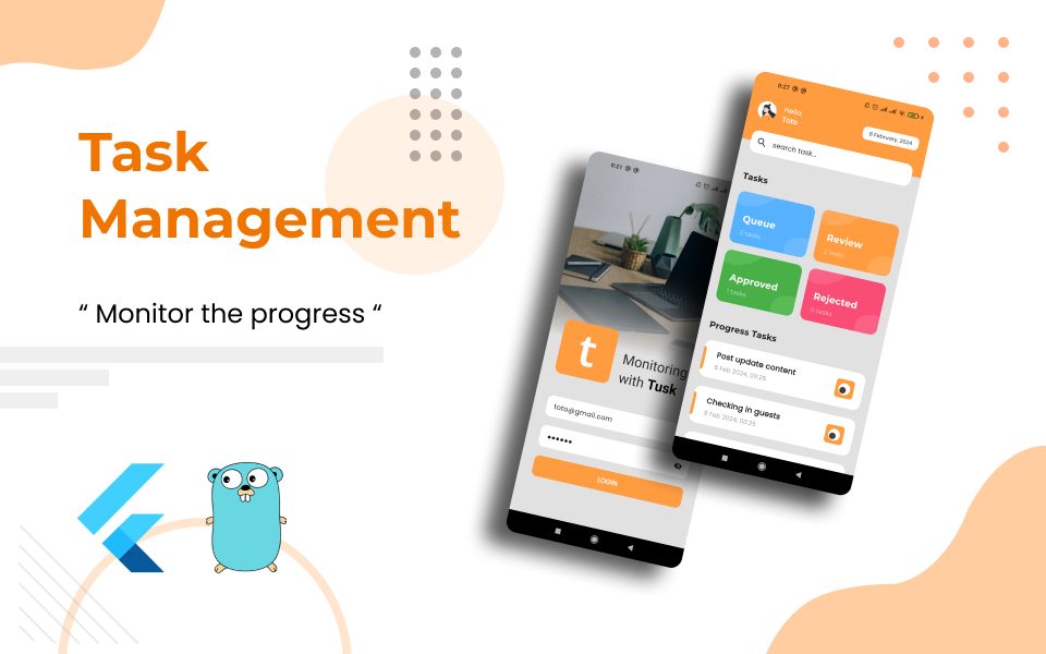 Kelas Full Stack Flutter Golang: Task Management di BuildWithAngga