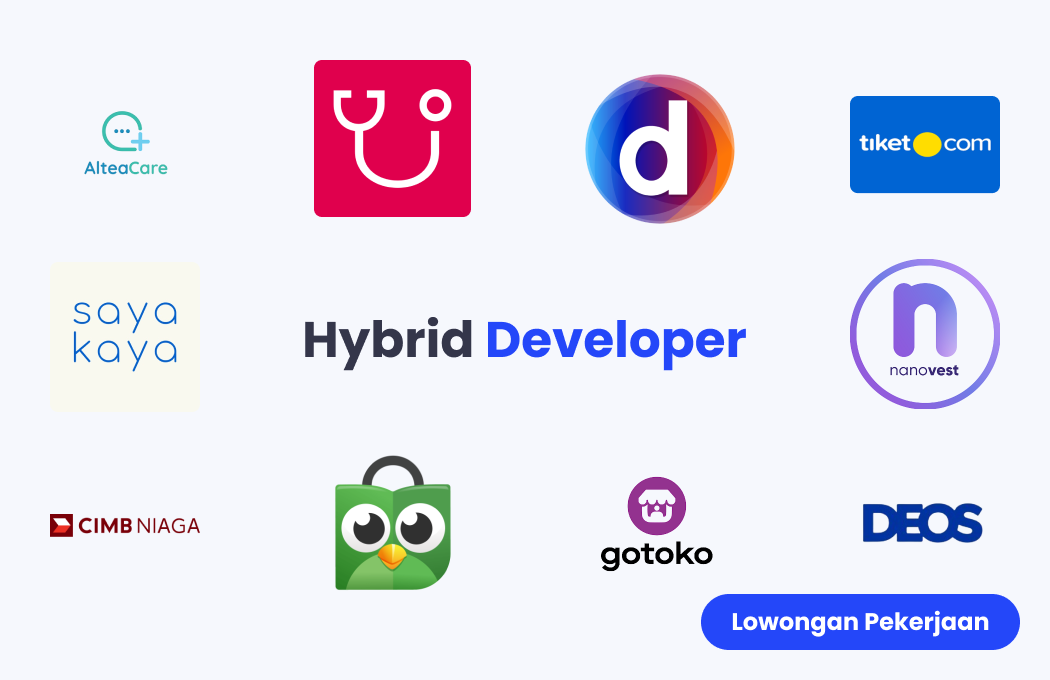 Kelas Kumpulan Lowongan Kerja Developer dengan Sistem Hybrid di BuildWithAngga