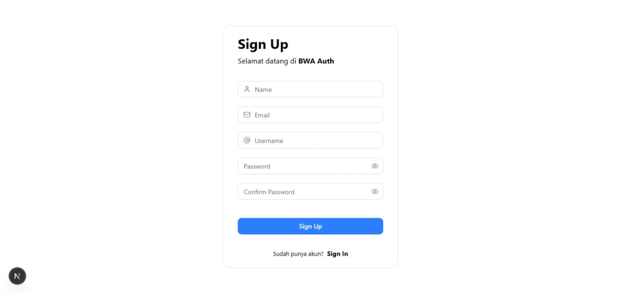 Kelas Bangun Aplikasi Fullstack Modern dengan Next.js 15, Shadcn UI, Supabase & Better-Auth di BuildWithAngga