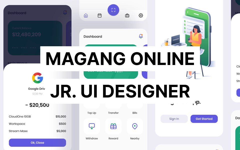 Kelas [CLOSED] Loker Magang Jr UI Designer VocaGame (WFA & Paid) di BuildWithAngga
