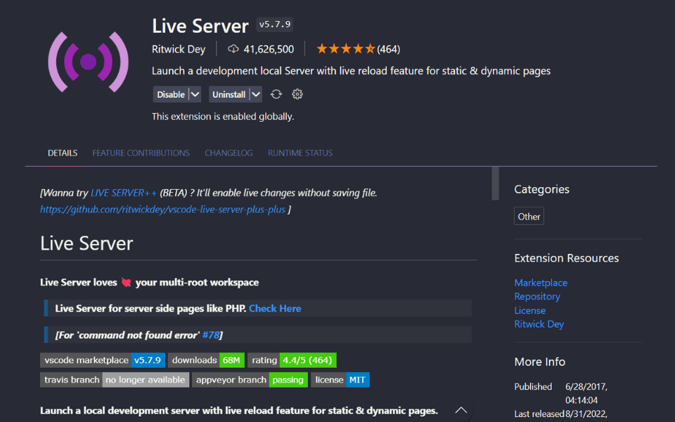 Kelas 10 Extensions Visual Studio Code Membantu Produktifitas Website Developer di BuildWithAngga