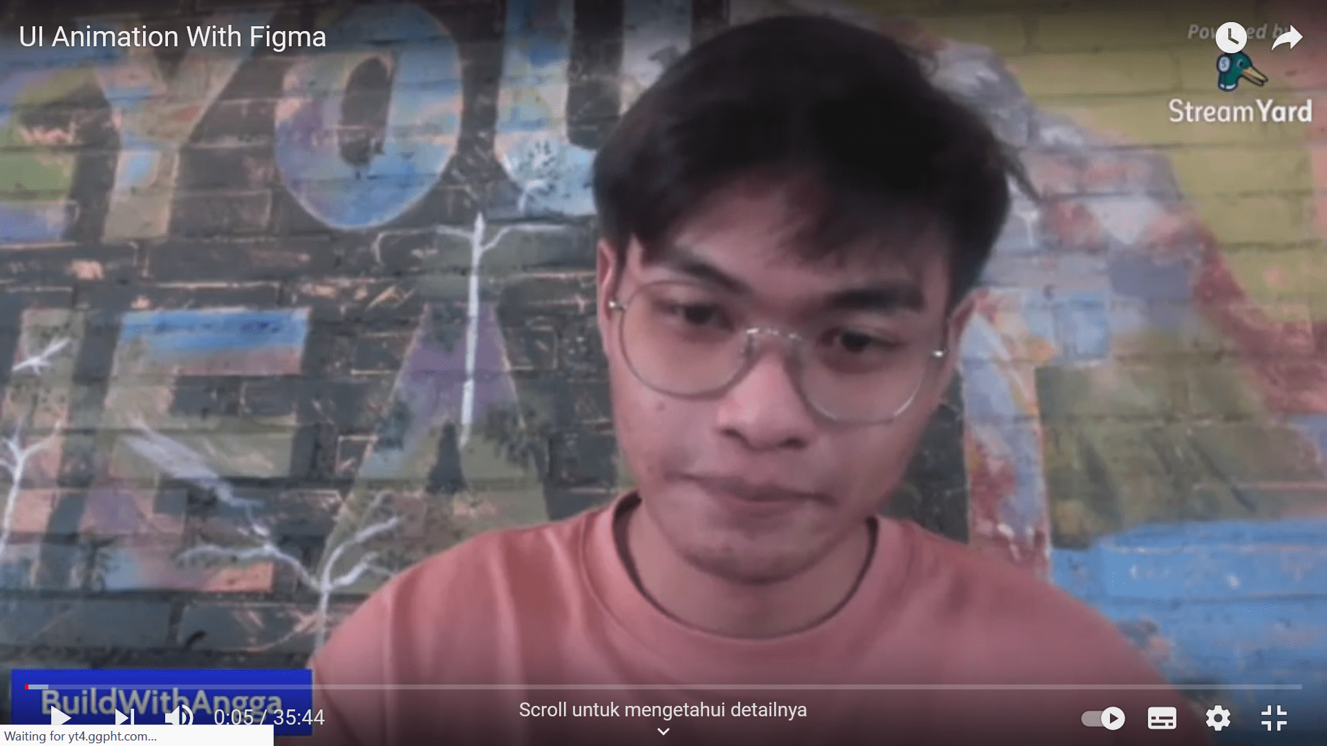 Webinar UI Animation With Figma di BuildWith Angga