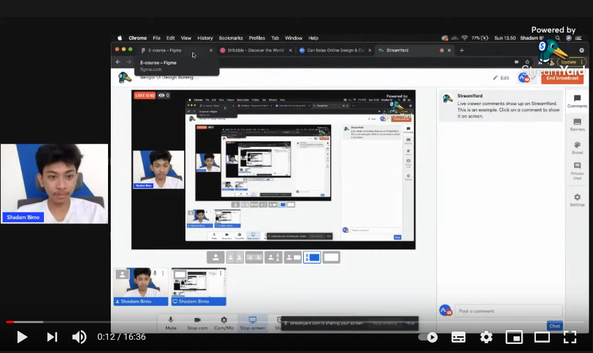 Webinar Belajar UI Design Bareng Shadam Part 2 di BuildWith Angga