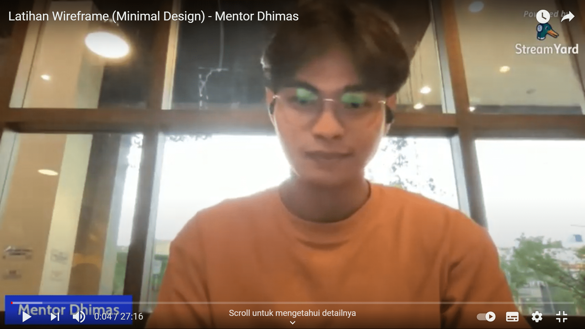 Webinar Latihan Wireframe (Minimal Design) di BuildWith Angga