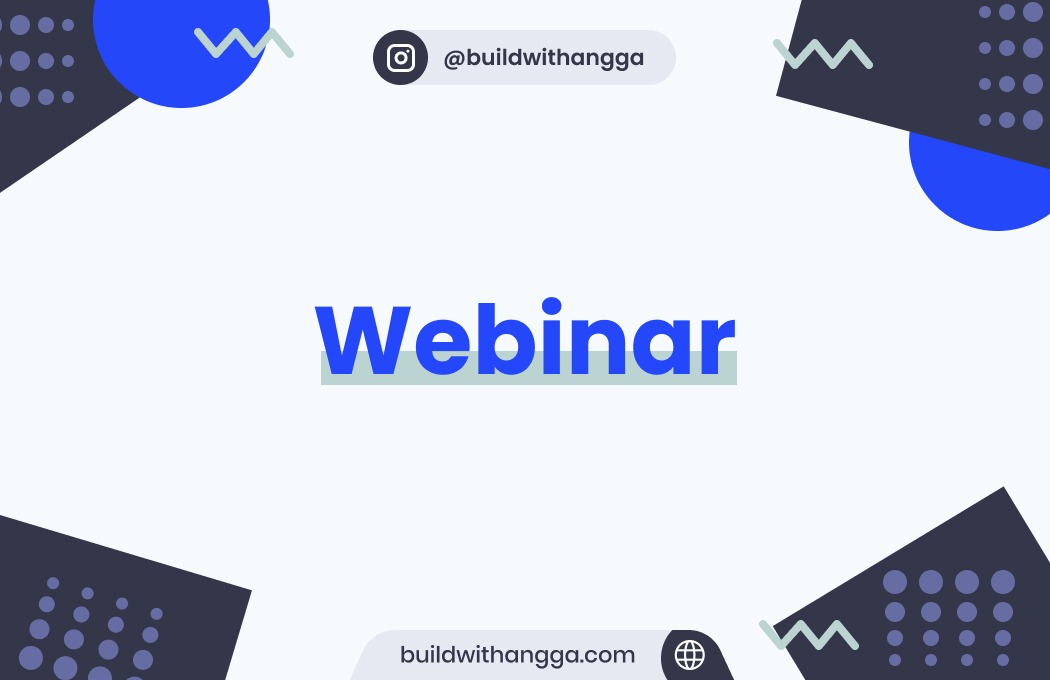 Webinar Slicing design to Flutter: Coworking space app di BuildWithAngga