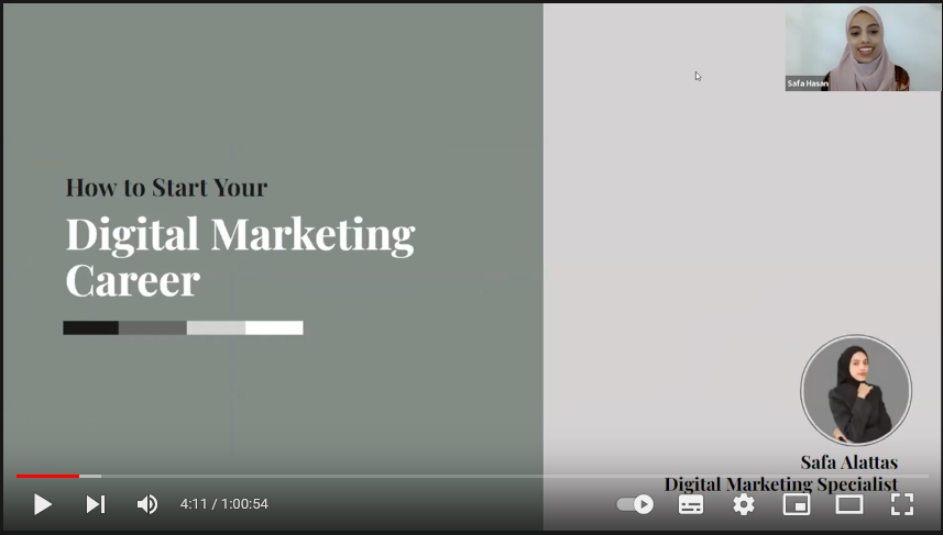 Webinar Kickstart Your Career as Digital Marketer di BuildWith Angga