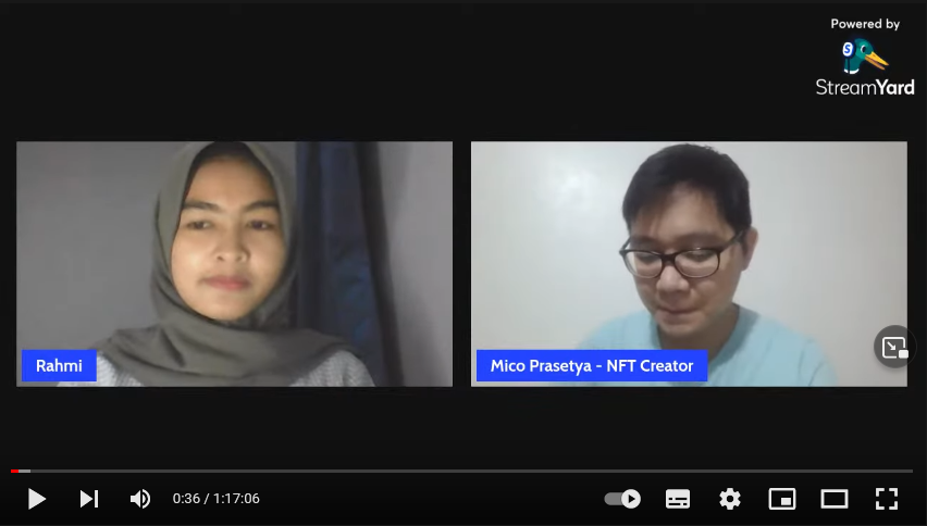 Webinar Find out What's Inside NFT di BuildWith Angga